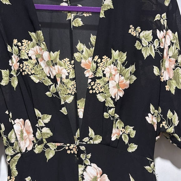 New REFORMATION lemongrass floral jumpsuit - Picture 5 of 9